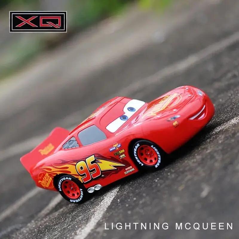 Genuine Disney Pixar Cars 3 Lightening Mcqueen Car with Remote Controller Toy Children Boys Car Race Xmas Gifs 22cm