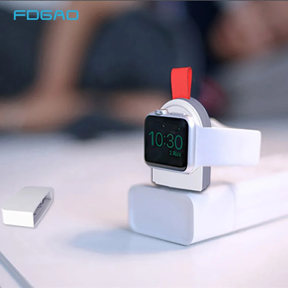 

FDGAO Portable Charger For Apple Watch Series 4/3/2/1 Charger Fast Wireless Magnetic Charging Pad For apple Watch USB Charger