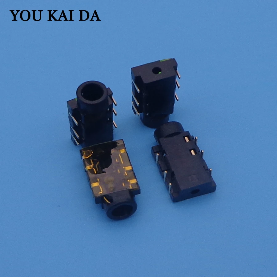 

2pcs/lot Audio Combo Jack Connector for Asus A550CC A550D A550DP A550J D552C X552E X552W X550 X550CC Laptop headphone Port 6-pin