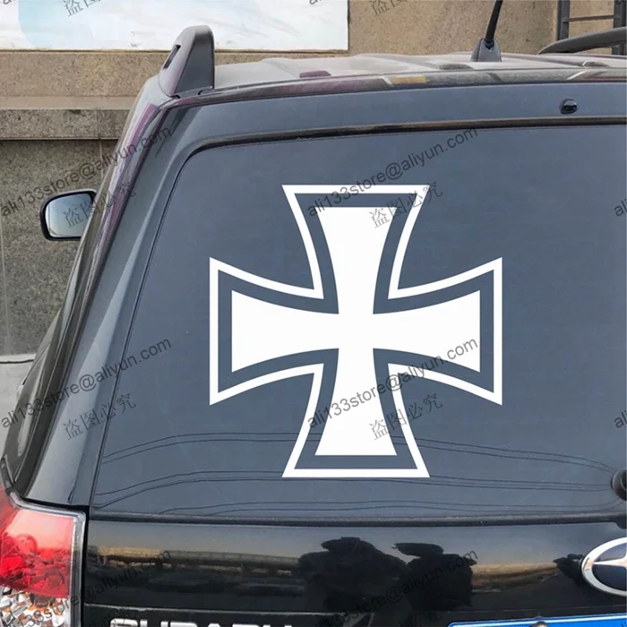

Iron Cross German Germany Car Bumper Sticker Decal Fit Jeep etc