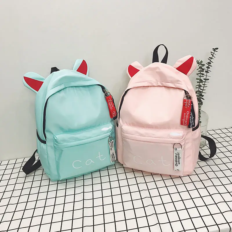 Luoqi Kawaii Backpack Female School Bags For Teenage Girls Cute Ear Mochila Fresh Style Backpack Women Shoulder Bags Sac A Dos Backpacks Aliexpress Luoqi Kawaii Backpack Female School Bags For Teenage Girls Cute Ear Mochila Fresh Style Backpack Women Shoulder Bags Sac A Dos Backpacks Aliexpress