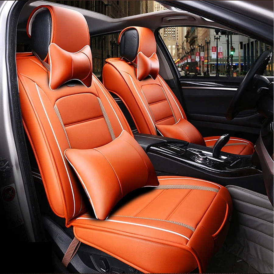 5 seats leather Car Seat Cover styling fit Suzuki Swift Sport/AWind