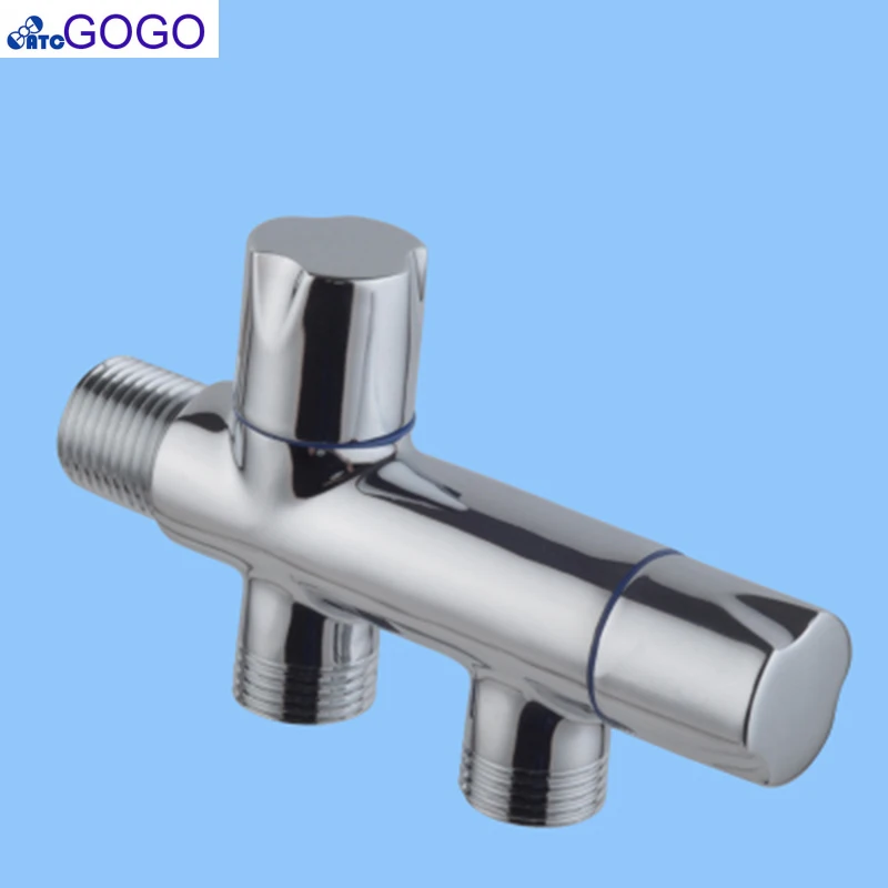 Angle Valve Bathroom Parts Full Brass Bidet Faucet Angle Valve