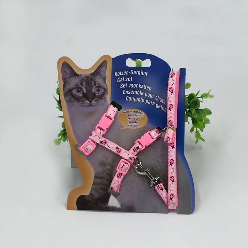 

Hot Sale Cat Harness Collar For All Size Cats Youngth Favourite Collar Gato Nylon Collar Para Gato