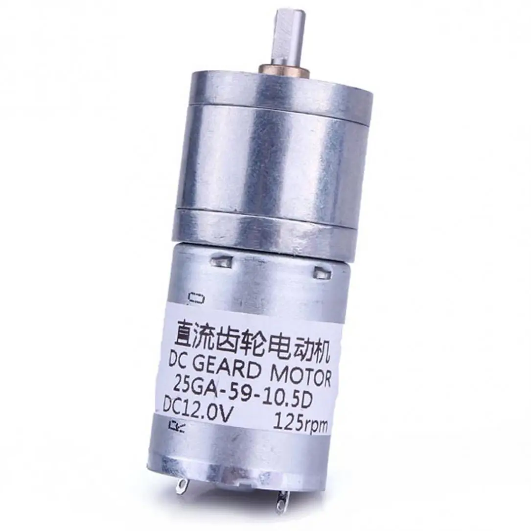 JGA25-370 12V DC Motor High Torque Gear Reducer Electric Motor for Robot / Smart Car