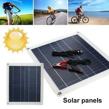 Durable Portable Solar Panel 25W 18V DC Port Fast Charger Solar Panel Emergency Power Supply For Outdoor Activity