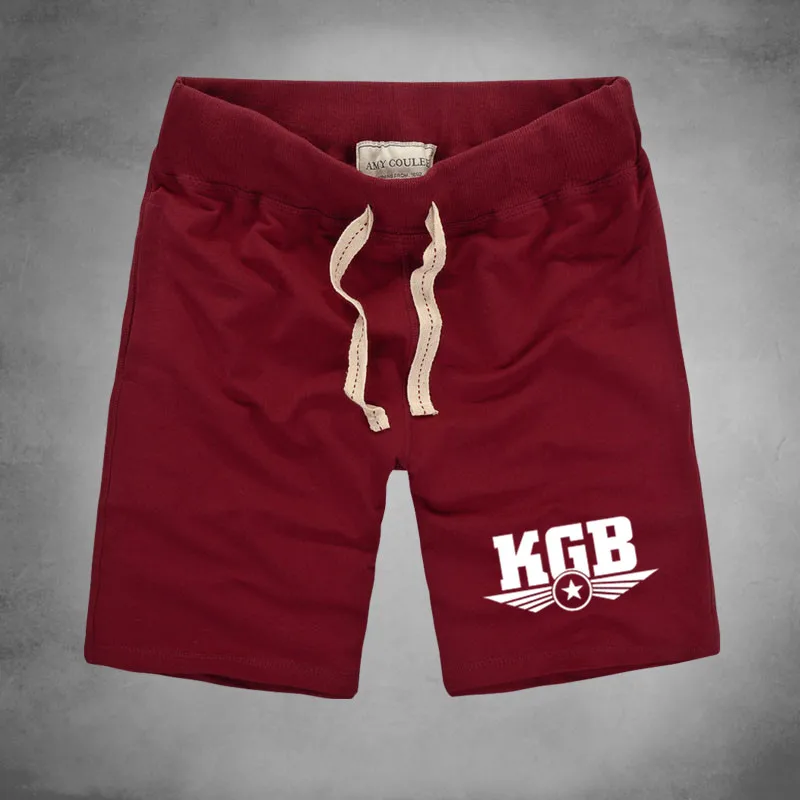 1 KGB Logo Shorts Russia Soviet USSR Minions Cool Summer Short Pants