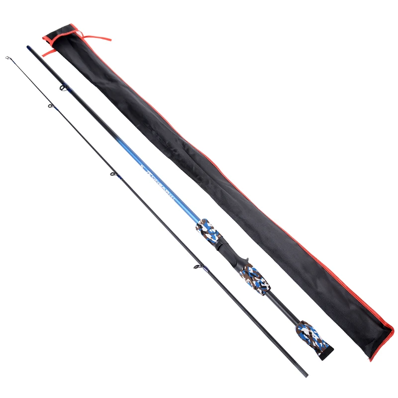 

Portable 1.8M spinning rod casting rod M Power Line Weight 6-15lb Ultra-light Camouflage Lure Rod Lure Carbon Fishing Rod