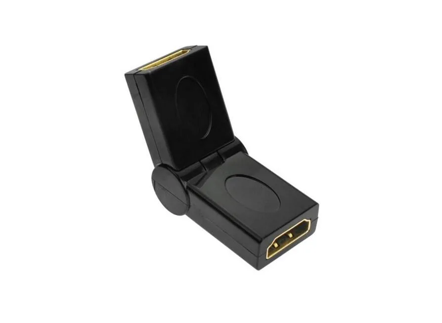 JSJ HDMI адаптер к мать очередь локоть угол обзора 180 градусов L-расширение типа HDMI1.4 версия