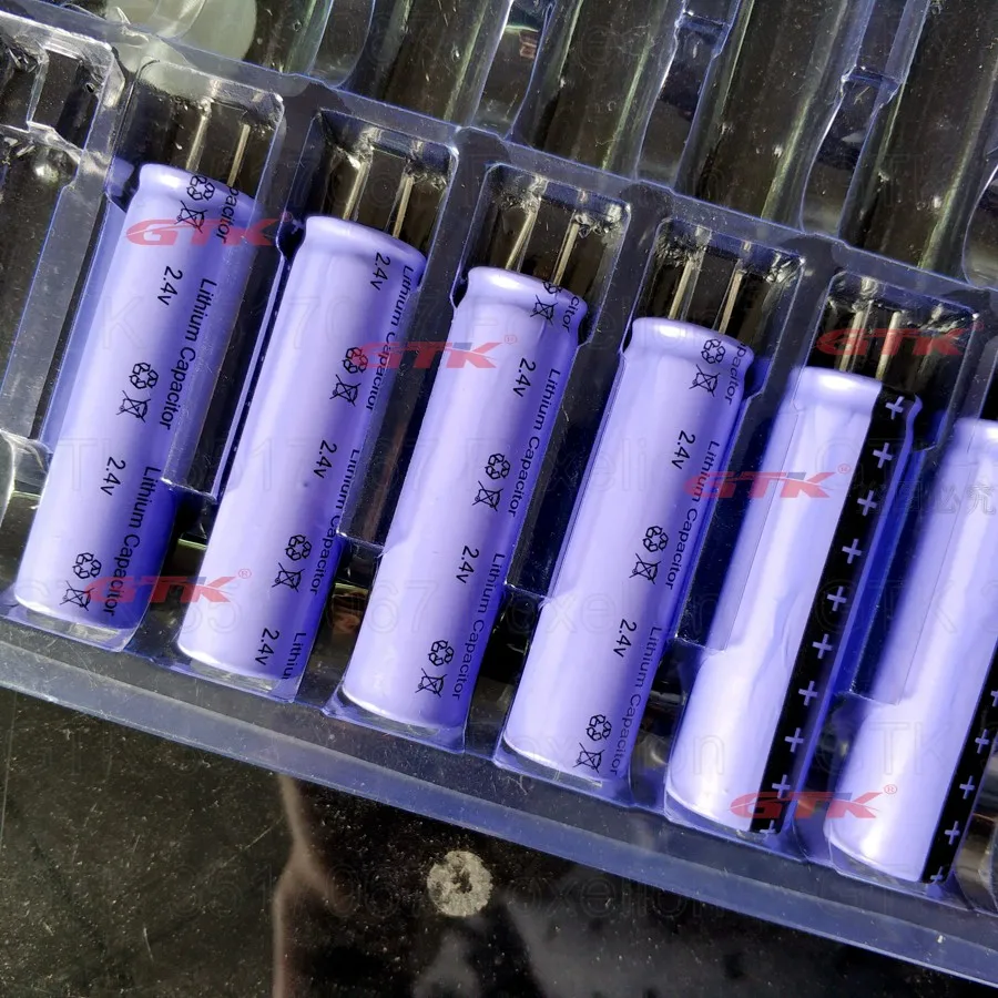 20pcs Lithium titanate capacitor 18650 2.4V 1500mah start motor