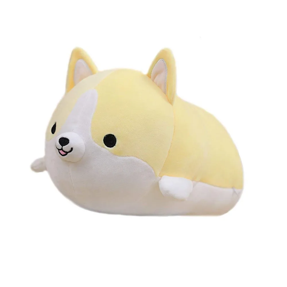 

2019 New Arrival Cute Fat Shiba Inu Dog Plush Toy Stuffed Soft Kawaii Animal Cartoon Pillow Lovely Gift for Kids Baby Children