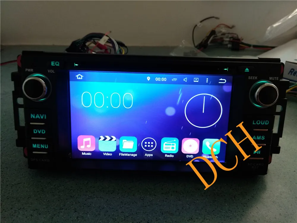 Android 8,0 7,1 6,0 Автомобильный dvd-плеер Радио стерео экран gps Navi для Jeep Compass Wrangler/Chrysler 300C/Dodge Challenger 4gb