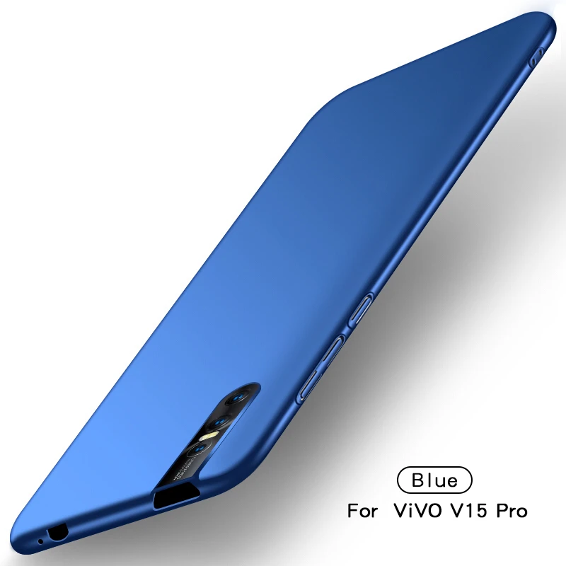 ДЛЯ Vivo V15 Pro Чехол Ультра тонкий PC оболочка роскошный гладкий жесткий чехол для телефона для Vivo V15 Pro тонкая задняя крышка для Vivo V15 Pro Fundas