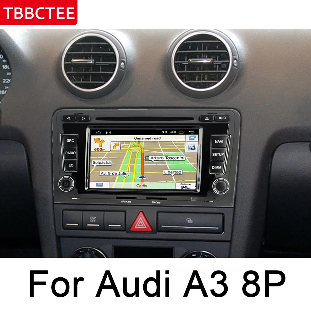 Excellent For Audi A3 S3 RS3 8P 2003~2012 MMI Car Multimedia Player Android Auto Radio DVD GPS Bluetooth WIFI MAP HD ISP Screen Head Unit 2
