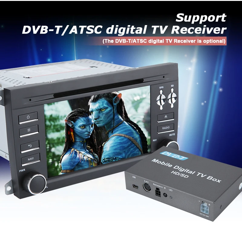 Top 64G ROM No Tax Android 9.0 Car DVD Player GPS Navigation System Radio Media Stereo for Porsche: Cayenne (2003-2010) 13 Top 64G ROM No Tax Android 9.0 Car DVD Player GPS Navigation System Radio Media Stereo for Porsche: Cayenne (2003-2010) 13