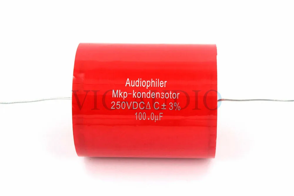 

1Piece Audiophiler MKP Kondensotor 250VDC 100uf 3% Audio Capacitor Amplifier HIFI Capacitance 100.0UF Free Shipping