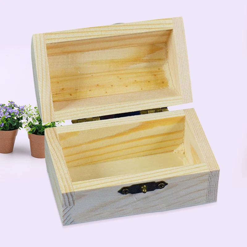 Винтажная деревянная коробка для хранения, контейнер для хранения ювелирных изделий на память, нагрудная безделушка, персонализированный Подарочный сундук, персонализированный металлический замок