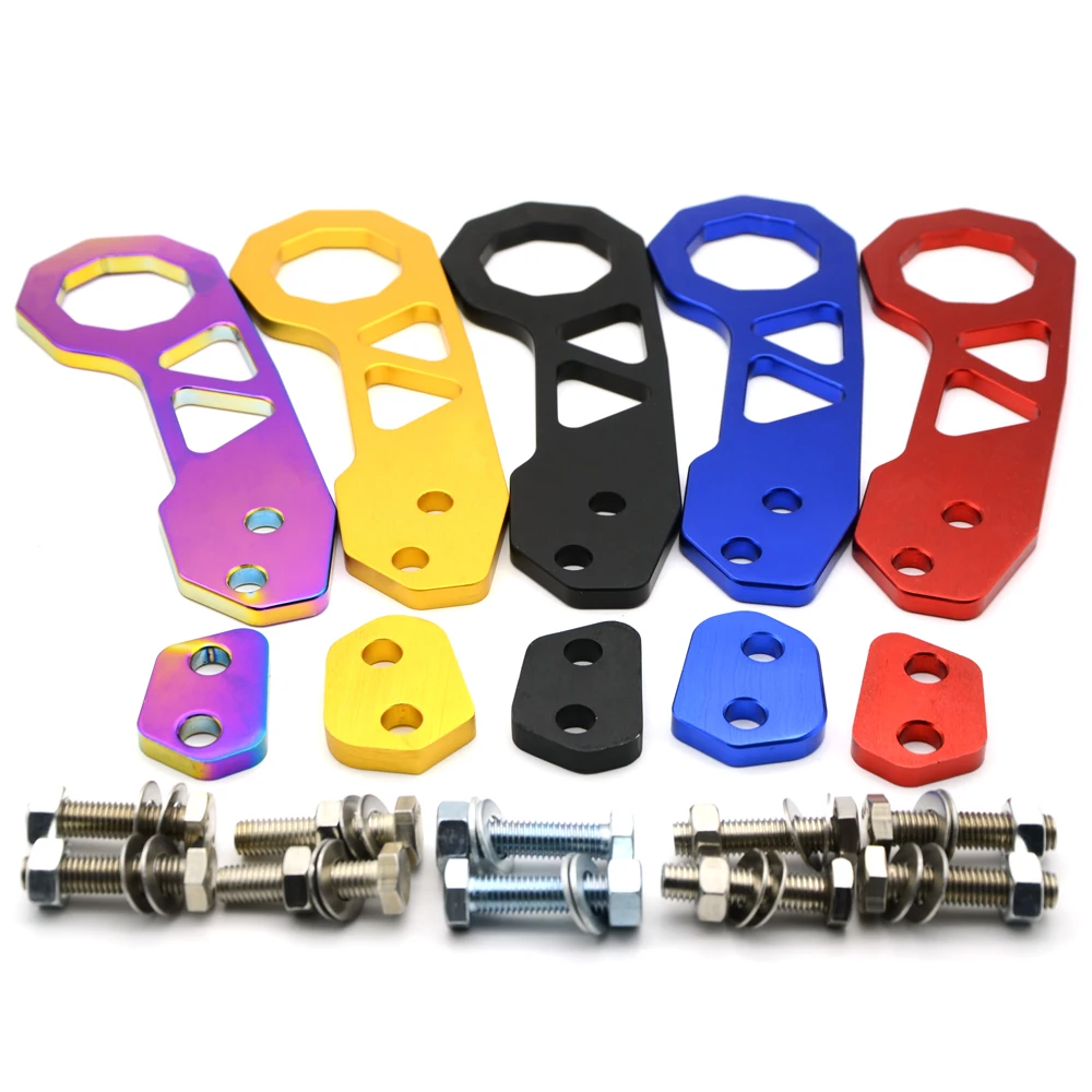 JDM نمط سباق سحب خلفي هوك سبائك الألومنيوم هوك سحب خلفي ل honda سيفيك