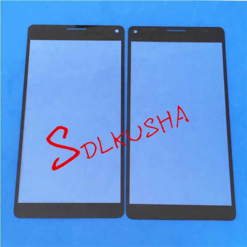 Передний внешний экран стеклянный объектив запасной сенсорный для Microsoft Lumia