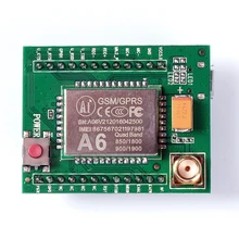 A6 GSM GPRS Module Quad Band SMS Voice 850MHz 900MHz 1800MHz 1900MHZ with Antenna for Arduino