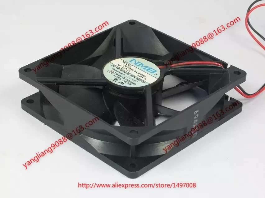 

NMB 3610ML-04W-B40, P00 DC 12V 0.28A 2-wire 2-pin connector 90mm 90X90X25mm Server Cooling Square fan Free Shipping