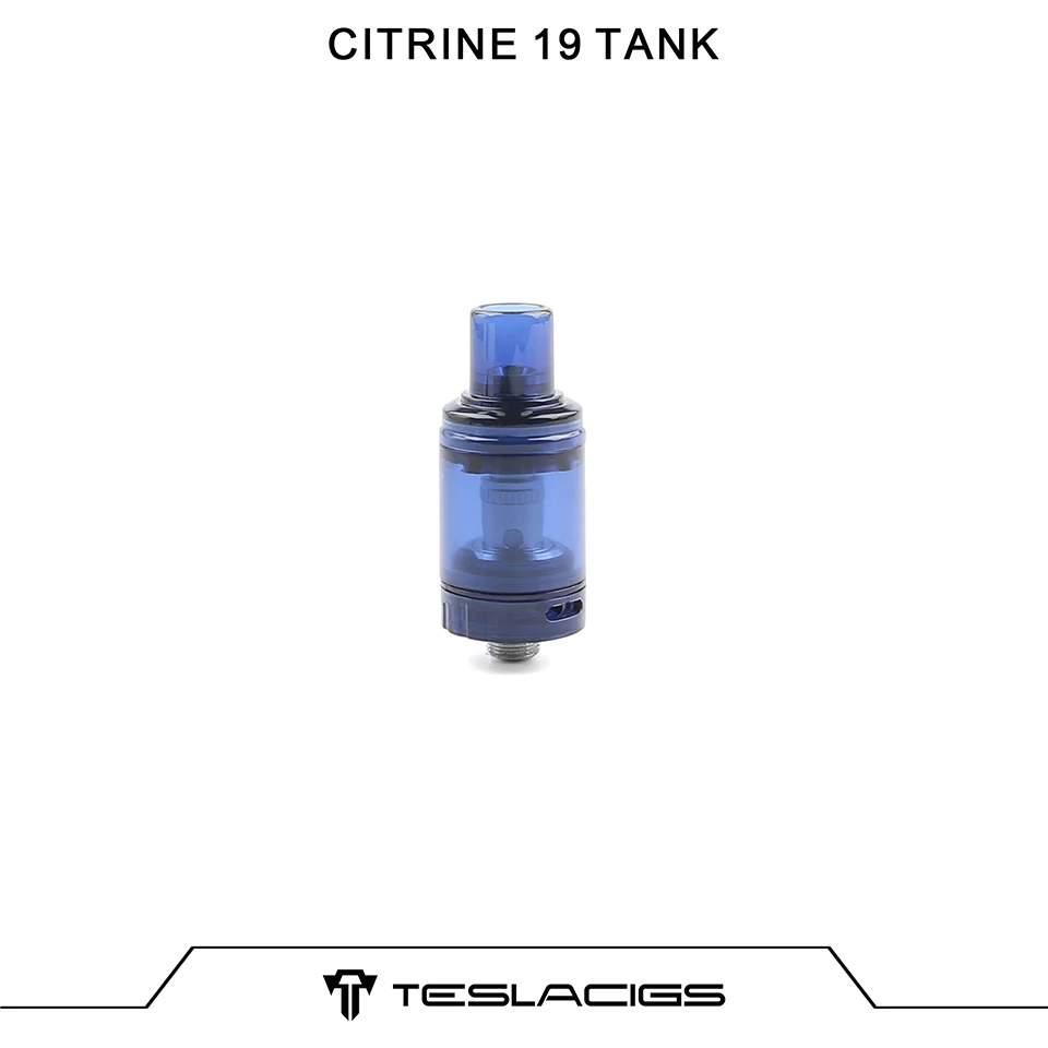Original Tesla Citrine 19 Tank Sub Ohm atomizer 1.8ml Adjustable bottom airflow system E-cigarette Vape for Tesla Innovator Kit (11)