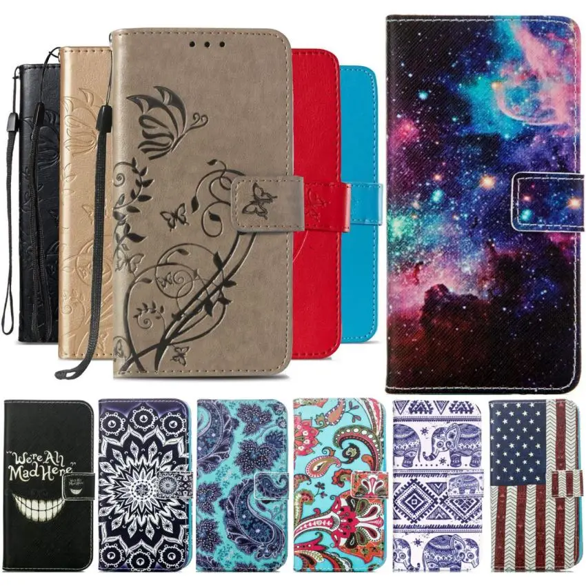 

Flip Phone Case For Samsung Galaxy S6 Edge Plus j1 2016 Grand Core J2 Prime G530 G360 Note 4 5 Luxury Wallet Stand Cover DP03E