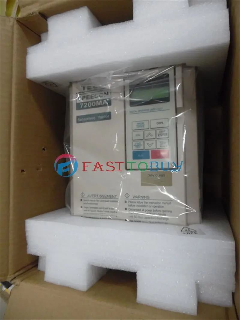 Инвертор привода двигателя TECO AC серия MA 7200MA 380V 2HP JNTMBGBB0002AZSUN 1500 Вт 3 фазы 380 ~ 480 В 50/60