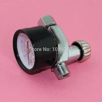 

HVLP Spray Gun G1/4'' Air Regulator W/ PRESSURE GAUGE Auto Paint