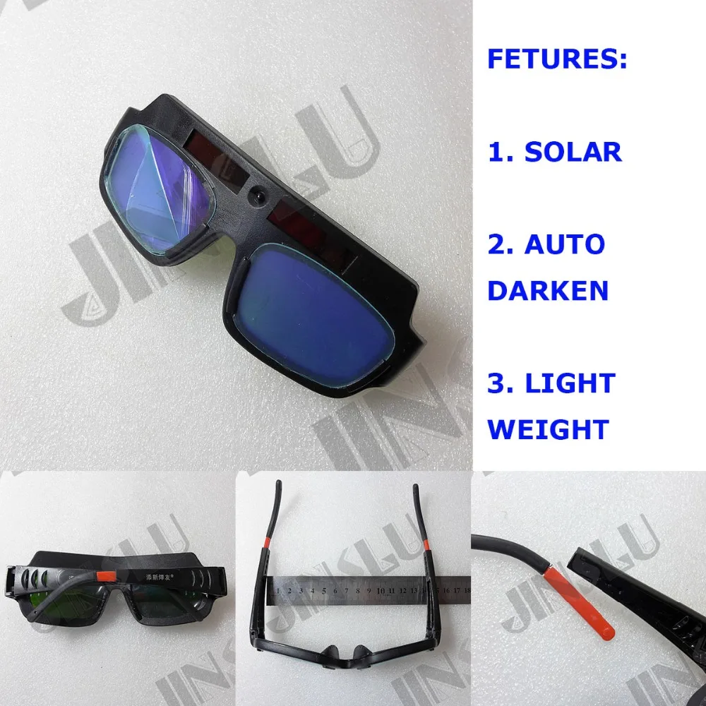 Solar Powered Auto Darkening Welding Helmet Mask Welding