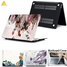 Чехол для ноутбука MacBook Touch ID A1932 оболочка для Macbook Air 13 Чехол A1466 A1369 Air Pro retina 11 12 13 13,3 15 жесткий чехол