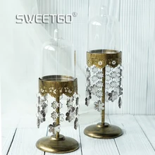 Хрустальный держатель для кексов высокий фут десерт торт стенд ПК Купольные подвески в виде снежинок для Свадебная вечеринка приспособления для выпечки тортов жаропрочная посуда инструменты