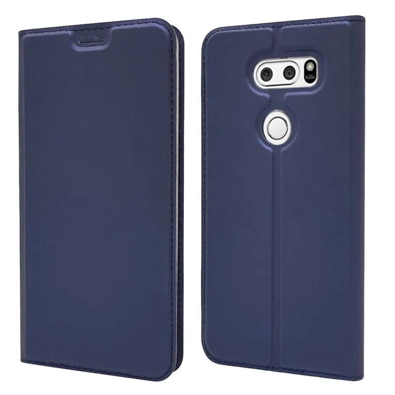 Для LG V30S V35 ThinQ раскладной Магнитный чехол тонкий Книга подставки Защитная крышка
