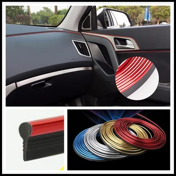 

Car interior Decoration thread line Insert Strip Accessories for Toyota V Hilux Land Cruiser Avanza Carina Celica Corona