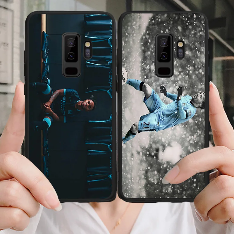 

Yinuoda Phone Case For Manchester City F.C Samsung Galaxy S10 S9 8Plus S6 S7 Edge Sane Silva Sterling Soft TPU For S9 S10 Lite