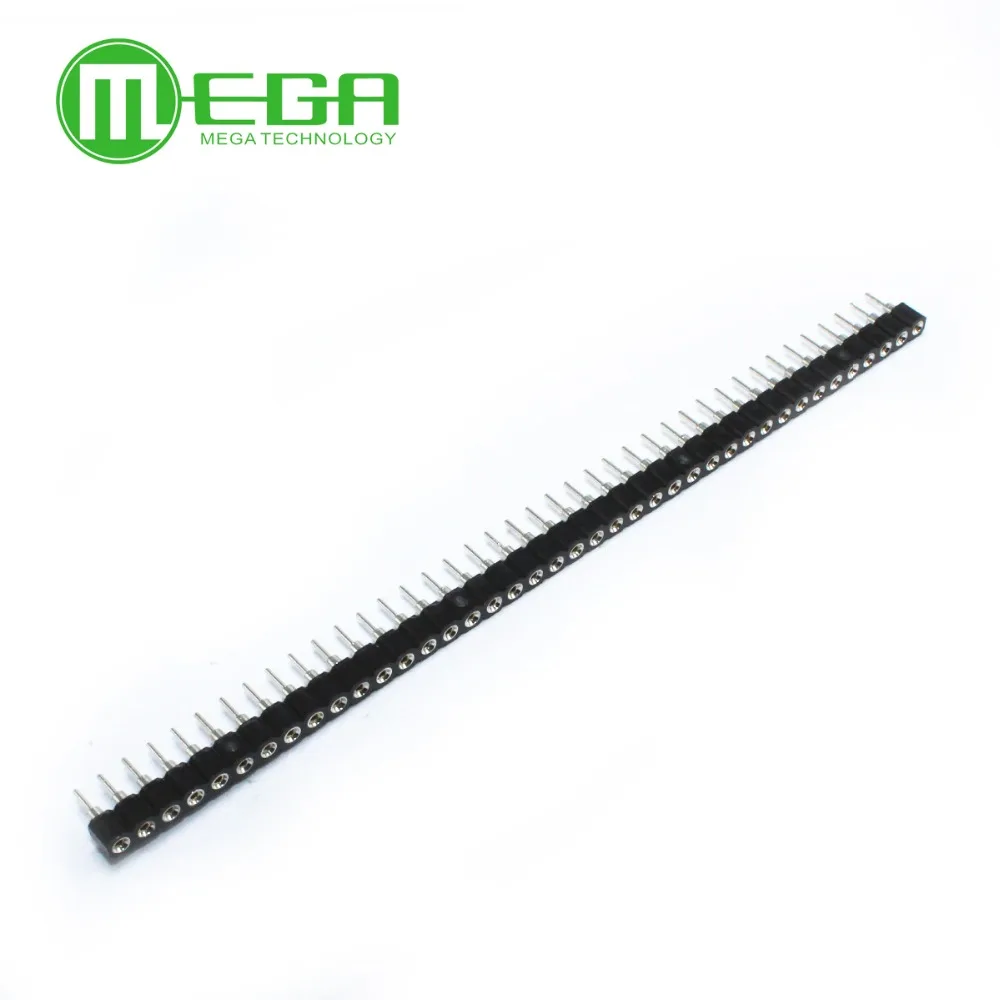 

Free Shipping 10pcs 1x40 Pin 2.54 Round Female Pin Header connector