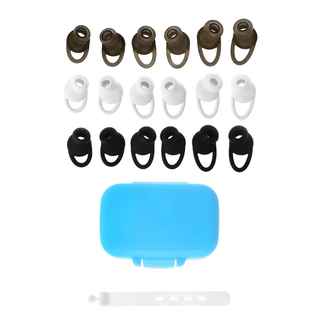 

3 Pairs Silicone Earbud Eartip For Meizu EP51 In-Ear Sports Bluetooth Earphone
