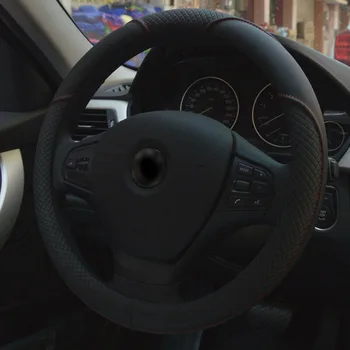 

Car Steering Wheel Cover Protector Polyurethane Leather Diameter Anti-slip