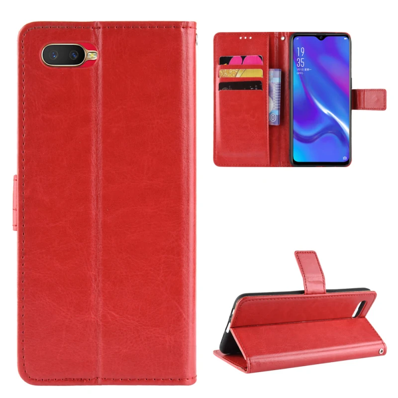 OPPO K1 PU leather+TPU flip case_91