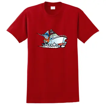 

Swordfish Boat Print T-shirt