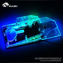 Bykski Water Block use for Colorful iGame RTX2080Ti Vulcan X OC 11G / Full Cover Copper Radiator Block/RGB Light supp AURA Bykski Water Block use for Colorful iGame RTX2080Ti Vulcan X OC 11G / Full Cover Copper Radiator Block/RGB Light supp AURA