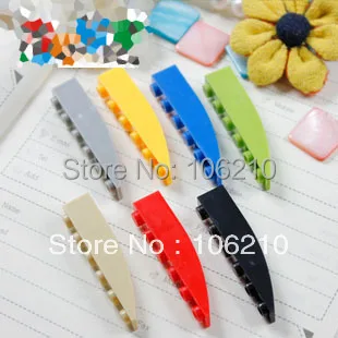 

rebrickable 42023 Brick Slope Curved 6 x 1 Inverted accessory bricklink DIY building block Assembles Particles brickset