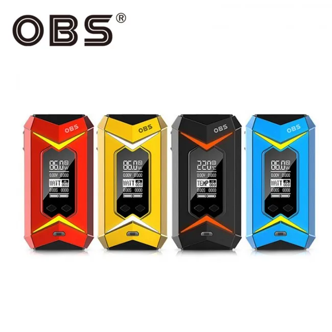 original OBS Bat 218W TC Box Mod Vape electronic cigarette mod PK ijoy maxo zenith mod fit Digiflavor siren v2  geekvape ammit