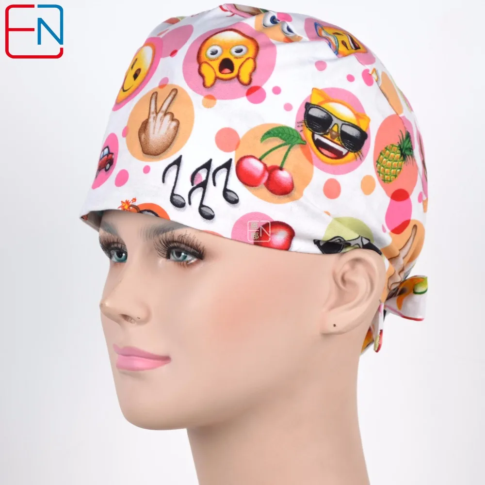 Новый бренд леди шапочки для медиков 100% хлопок Бяо Цин Бао 01