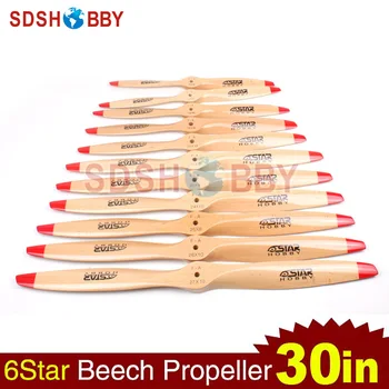 

1pc 1pc 6STARHOBBY Standard Wooden Propeller/ Beech Propeller 30*10 30x10 for RC Gasoline/ Petrol Airplane