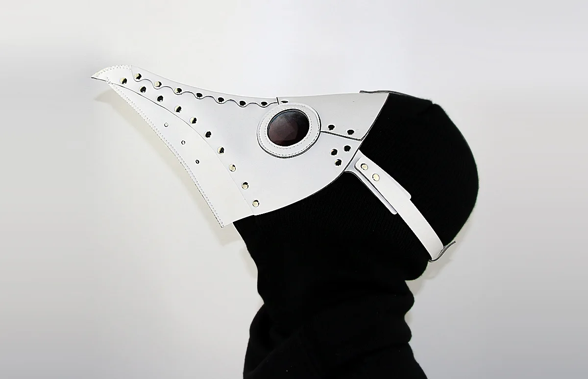 Стимпанк чума маска доктора из искусственной кожи длинный нос клюв маски для Хэллоуина стимпанк костюмированные маски