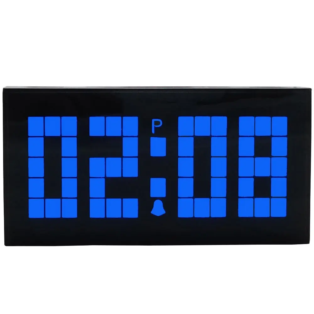 Большой Дисплей Большой Слон творческий будильник свет цифровой настенные часы Прохладный часы Дизайн Рождественский подарок