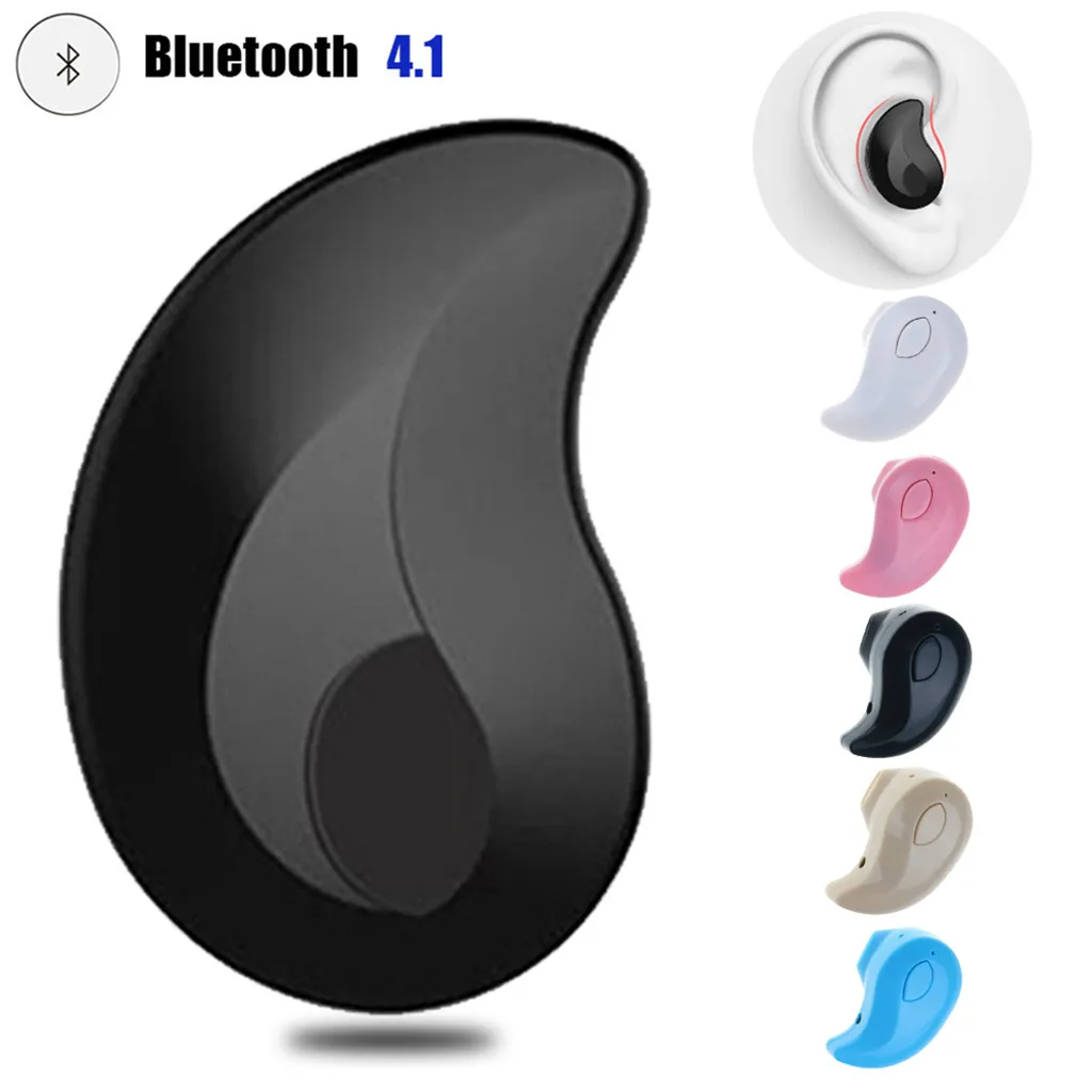 

1 pair Mini Wireless Bluetooth 4.1 Headset Stereo Earphone Headphone for iPhone