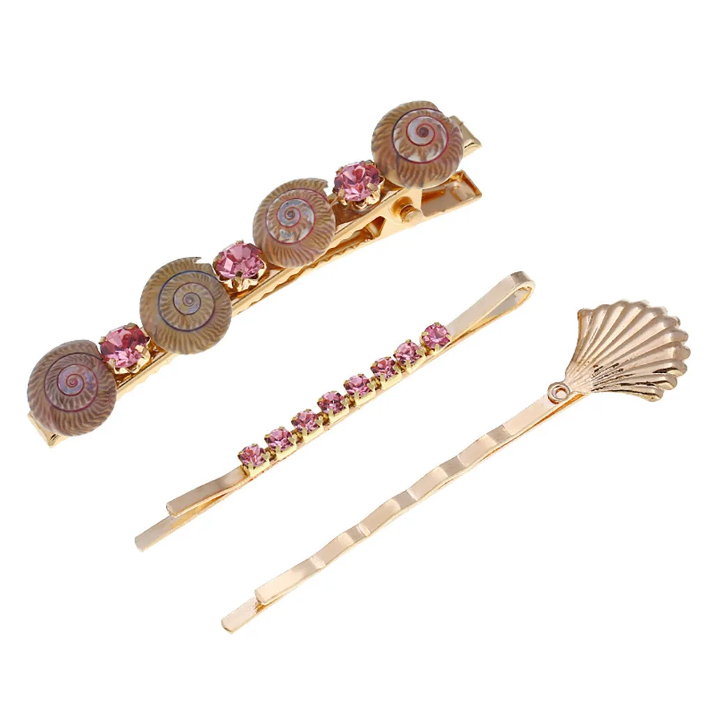 Hair clips Hair pins Sweet Metal Retro Creative Pearl Women Girl Hairpin Side Clip Ladies Jewelry Gift Accessories 8W1