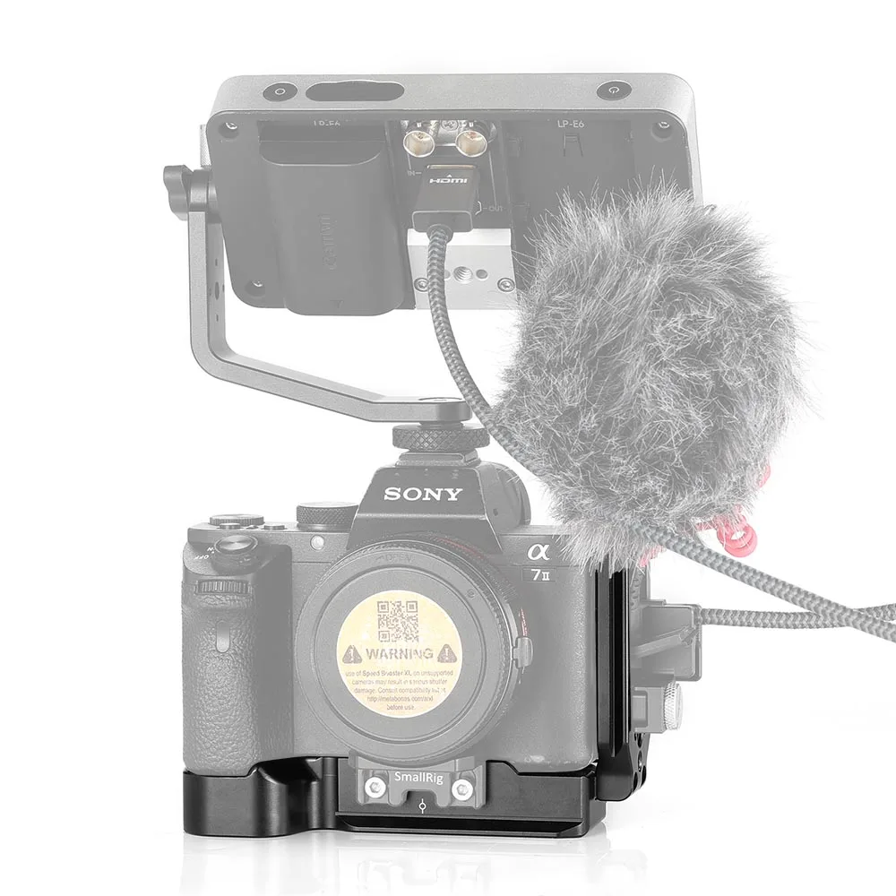 SmallRig L кронштейн для sony a7II/a7RII/a7SII камеры L Пластина особенность с Arca стильная тарелка для быстрого выпуска 2278